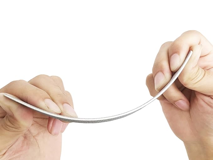 50pcs Wooden Nail Files 180/240 Grit for Natural Nail, Bending Without Breaking