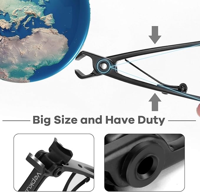 Nail Clippers for Men – Vepkuso Toenail Clippers for Thick Toenails for Seniors Wide Jaw Large Professional Fingernail Clippers Cutter Set for Tough Nails, Women, Adult, Gift Idea