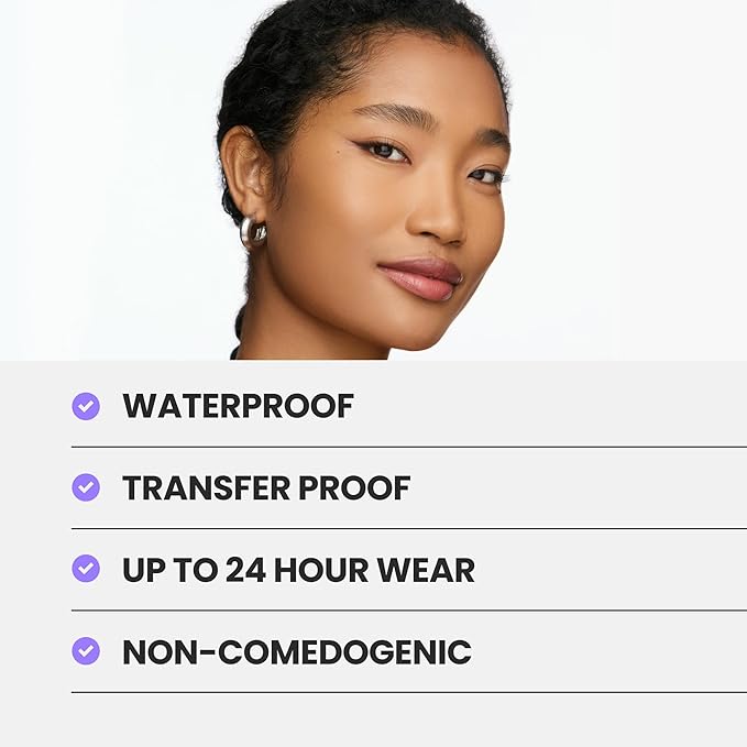 Wonderskin Hyper Bond All-Day Stay Serum Foundation – Waterproof, Transfer-Proof, 24HR Longwear Face Makeup with Niacinamide & Hyaluronic Acid – Lightweight, Natural Finish (Afterglow)