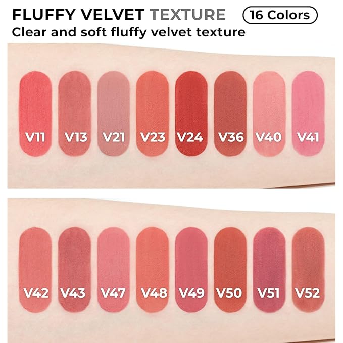 BBIA Last Velvet Tint NEW - Soft Creamy Matte Finish Lip Stain, Blur Effect & Velvety Texture, Long-Lasting, High Pigment, Non-Drying, Vegan, Korean Lip Makeup (V36 FEIGN COOL, Pack of 1)