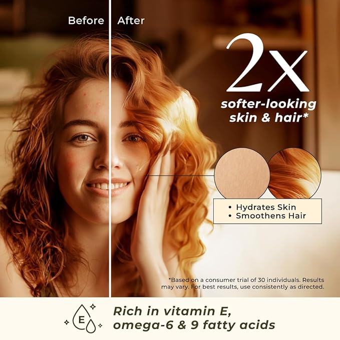 Gya Labs Prickly Pear Seed Carrier Oil - 1 Fl Oz - for Hair, Skin, Face, Scalp & Body Massage