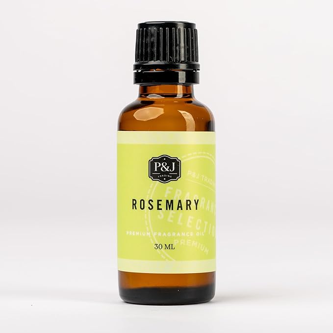 P&J Trading - Rosemary Scented Oil 30ml - Fragrance Oil for Candle Making, Soap Making, Diffuser Oil