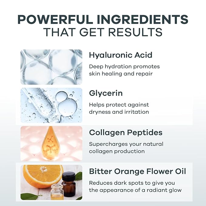 Seranova Micro Infusion for Skin Care, Facial Moisturizing Essence, Serum Smooth Skin Facial Serum for All Skin Types, 1-Month Supply