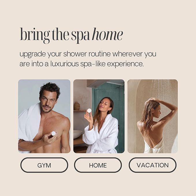 Shower Steamers Aromatherapy 6 Pack - Made in USA with Natural Essential Oils for Christmas Stocking Stuffers, Birthday Gifts for Women and Men, White Elephant - Self Care Variety Pack