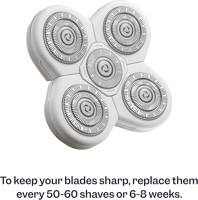 Freebird FlexSeries Electric Razor for Women - Silk Smooth Legs, Body Hair, & Pubic Shaver - for Private Area, Sensitive Skin, Bikini Trimmer