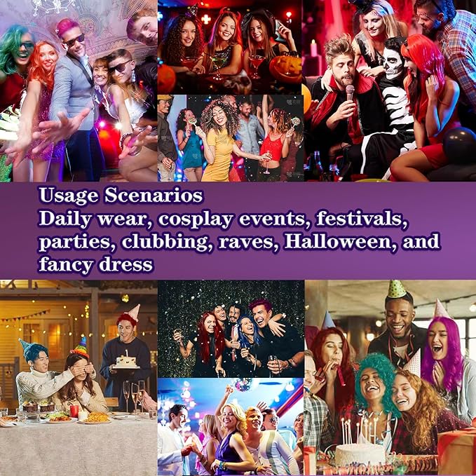 Purple Hair Color Wax, Temporary Washable Hair Color Dye for Kids, Temporary Dye Wax Natural Hairstyle Cream Hair Pomades for Women & Men Party Cosplay Halloween