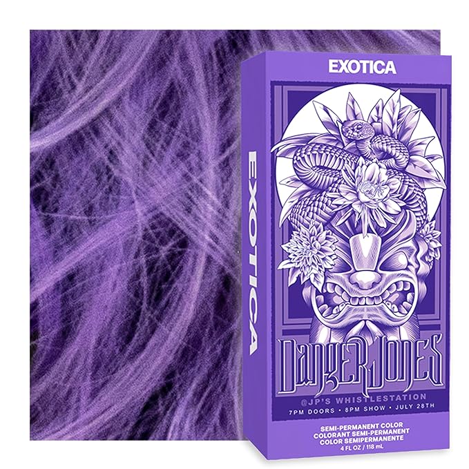 Danger Jones Semi-Permanent Hair Color (Exotica - Light Purple)
