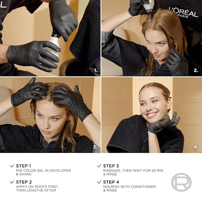 L'Oreal Paris Superior Preference Luminous Fade-Defying Permanent Hair Color, Hair Dye For Up to 9 Weeks of Radiance, Light Auburn 6R, 1 Hair Dye Kit (Pack of 2)