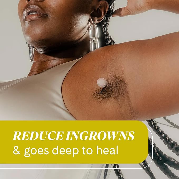 Fur Ingrown Microdart Patches - Ingrown Hair Care, Quickly and Effectively Clear Up Ingrown Hair Bumps - 12 Pack
