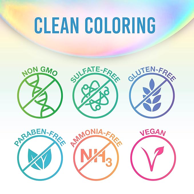 Punky Lagoon Blue Semi Permanent Hair Color - Vegan & Cruelty-Free Conditioning Hair Dye, Lasts Up to 35 Washes, 3.5 fl oz