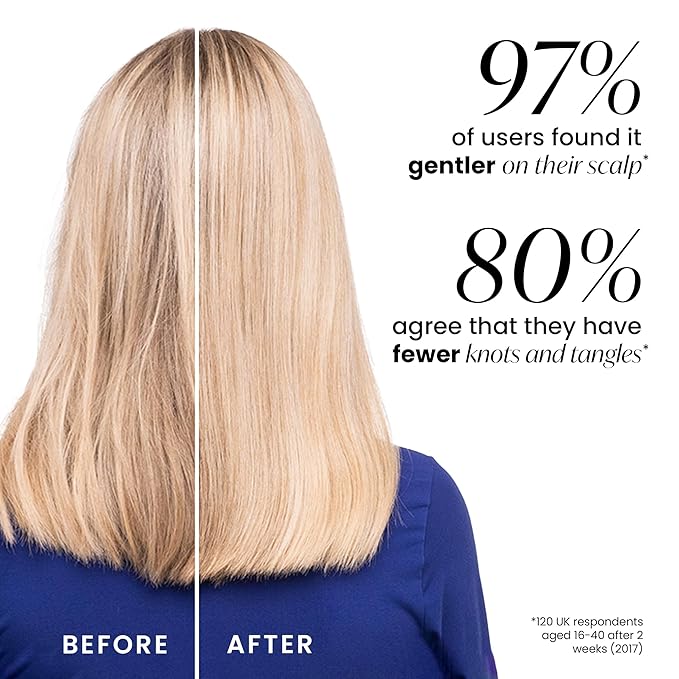 Tangle Teezer Ultimate Detangler Brush for Wet & Dry Hair, Eliminates Knots & Reduces Breakage for All Hair Types, Baby Pink & Mint