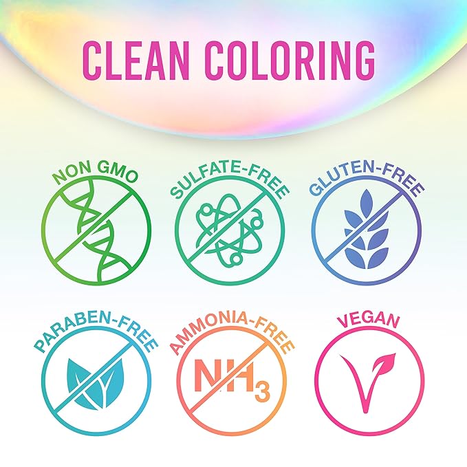 Punky Flamingo Pink Semi Permanent Hair Color - Vegan & Cruelty-Free Conditioning Hair Dye, Lasts Up to 35 Washes, 3.5 fl oz