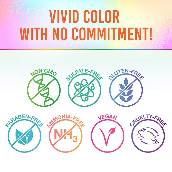 Punky Temporary Hair Color Spray – Tiger Orange, Instant Vivid Temporary Hair Dye for Women, Wash Out, Hair-Color Spray, 3.5 oz, 1 Pack