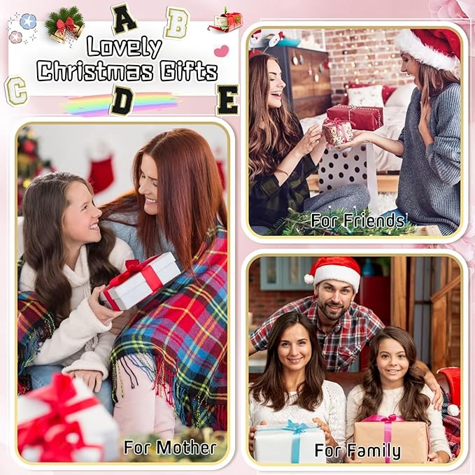 TOPEAST Preppy Stuff Cute Makeup Bag Small Cosmetic Bag Travel Toiletry Bag, Personalized Birthday Wedding Gifts for Mom Teacher Friends Bridesmaids, Preppy Travel Stuff for Girls (Black N)