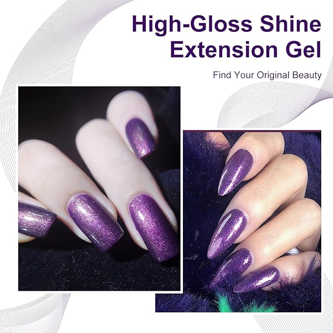 Major Dijit Quick Dry Nail Polish Charm Purple Summer Nail Lacquer for Nail Art Regular Nail Polish 0.41 fl oz.