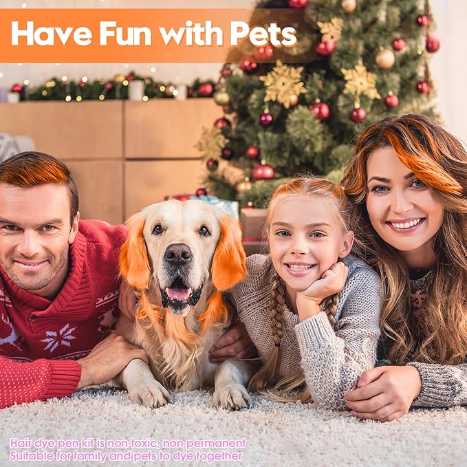 Orange Hair Color Wax - Temporary & Washable Hair Styling Mud Gel for Men, Women, Kids,For Halloween, Cosplay, Party, Crazy Hair Day & Children's Day