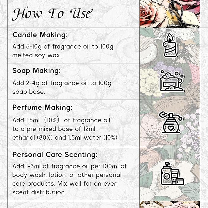 HIQILI Sicilian Mirage Fragrance Oil - Inspired by D.G-bana D-olce, Premium Oil for Candle & Hair Perfume Making, Personal Care Scenting, Luxury Scents - 5.07Fl Oz