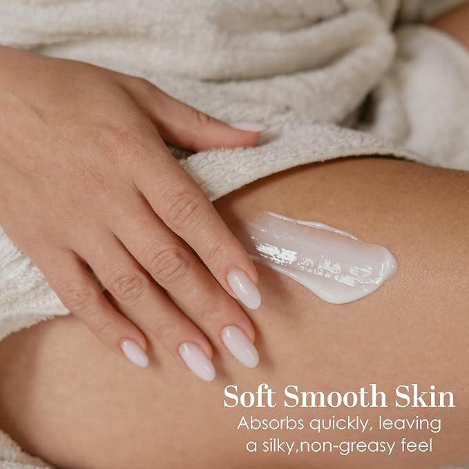 Unscented Body Butter for Dry Skin | with Raw Shea Butter and Jojoba Oil | Deep Moisturizer Safe for Sensitive Skin, Non Greasy, Fragrance Free | 8 oz