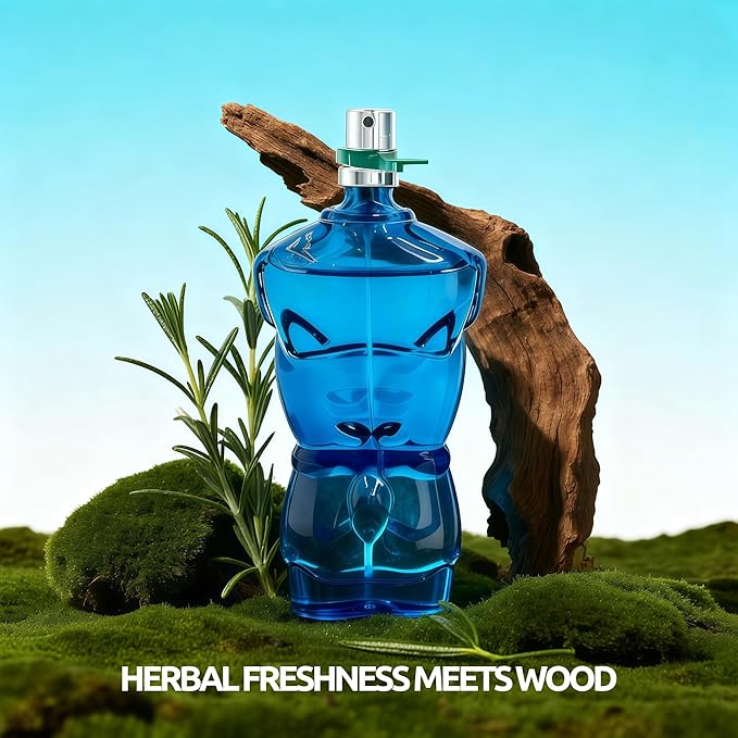 G FOR MEN Long-Lasting Cologne for Men | Fresh Citrus & Woody Scent | Eau de Toilette 100ml Spray | Day to Night Fragrance