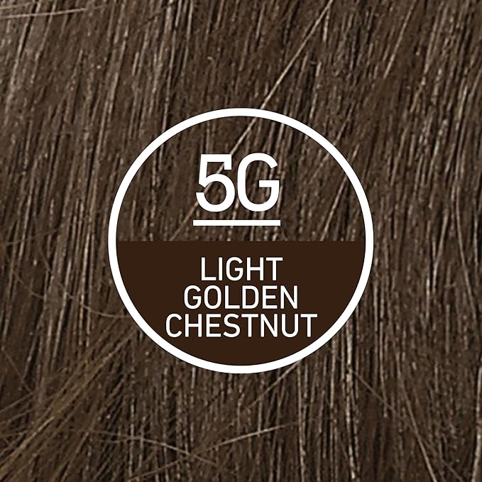 Naturtint 5G Light Golden Chestnut Permanent Hair Color (Pack of 1), Ammonia Free, Vegan, Cruelty Free, up to 100% Gray Coverage, Long Lasting Results (Packaging may vary)