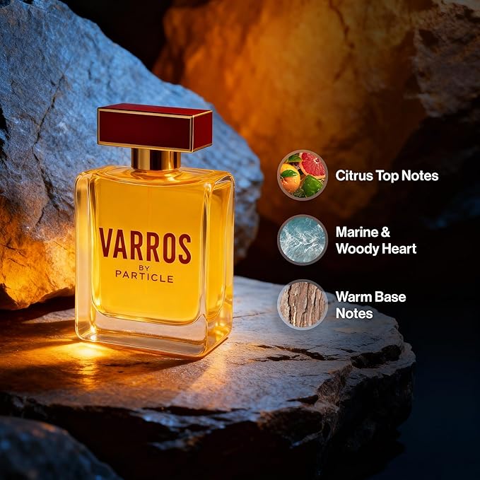 Particle Varros Cologne for Men 3.38 fl.oz Eau de Parfum