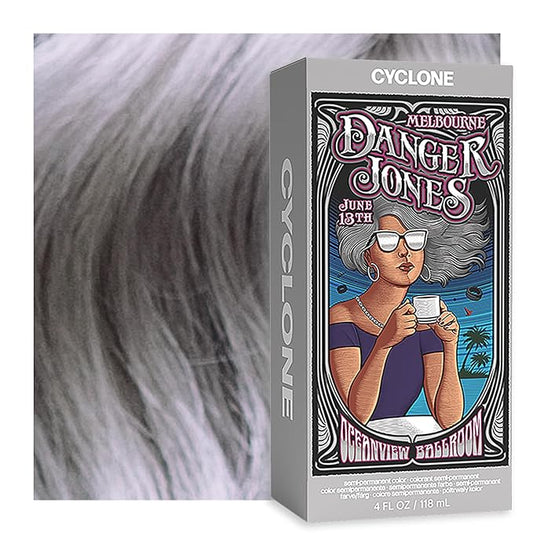 Danger Jones Semi-Permanent Hair Color (Cyclone - Silver)