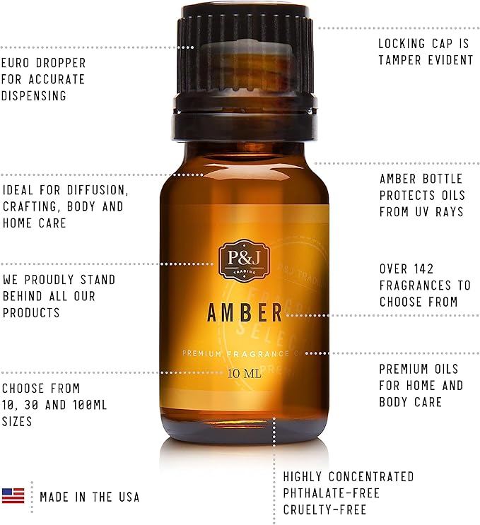 P&J Trading Fragrance Oil | Sandalwood Oil 30ml - Candle Scents for Candle Making, Freshie Scents, Soap Making Supplies, Diffuser Oil Scents