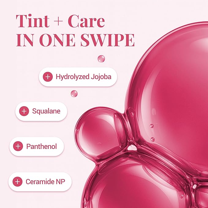 Peripera Ink Peel Off Lip Stain - Long Lasting, Transfer-Proof, Waterproof Korean Lip Tint with Color-Changing Peel-Off Formula (01 BLACK CHERRY)