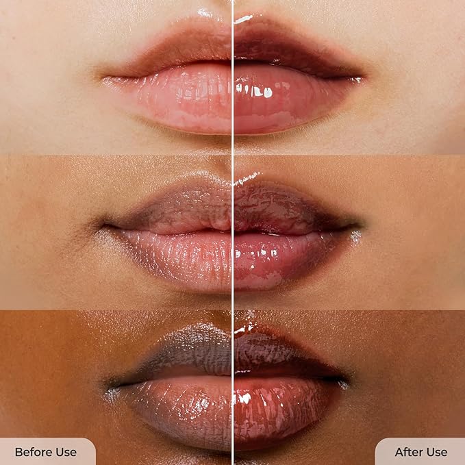 Laka Fruity Lip Glotioner, 10ml/0.33 fl.oz, Lip Gloss with High Shine Vivid Colors, Jelly tip for Hygienic & Easy Application, Plumping Conditioner, Vegan, K-Beauty (#709 Vintage)