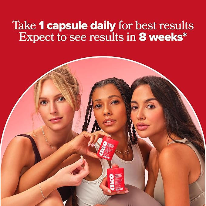 O Positiv URO Women’s Probiotic – All-in-one Probiotic for Women - Vaginal, Gut, Skin, and Oral Microbiome Health – 20B+ CFUs, Licorice Root, Dandelion – Non-GMO, Vegan, Gluten-Free – 30 Capsules