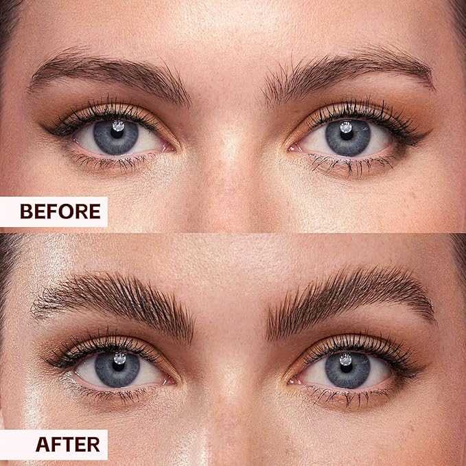 Boobeen Brow Wax Clear, Waterproof Eyebrow Wax Styling Pencil, Shaping with Slanted Tip Application, Long-Lasting Hold