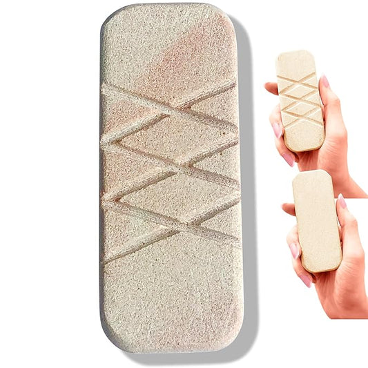 GET EVEN LEG SCRUB: 2-Sided Strawberry Legs Treatment, Ingrown Hair Exfoliator, Dead Skin Scrubber & Exfoliating Body & Foot Scrub For Dry Skin and KP | Glowstone