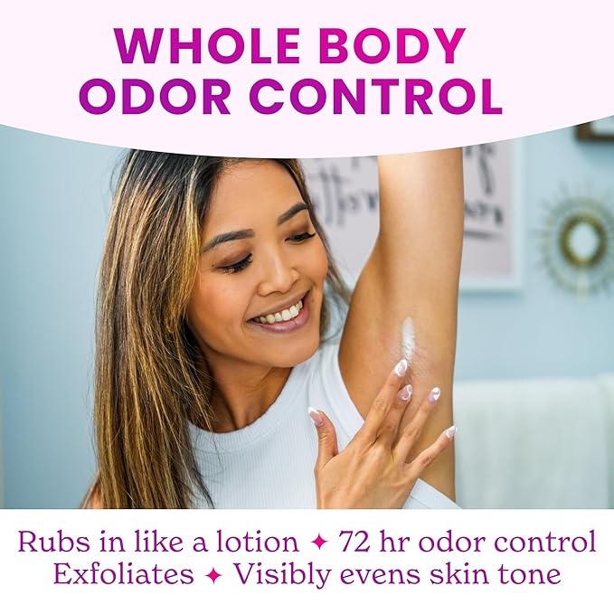 Lume Whole Body Deodorant - Invisible Cream Mini + Solid Stick Bundle - 72 Hour Odor Control - Aluminum & Baking Soda Free, Skin Loving (Lavender Sage)