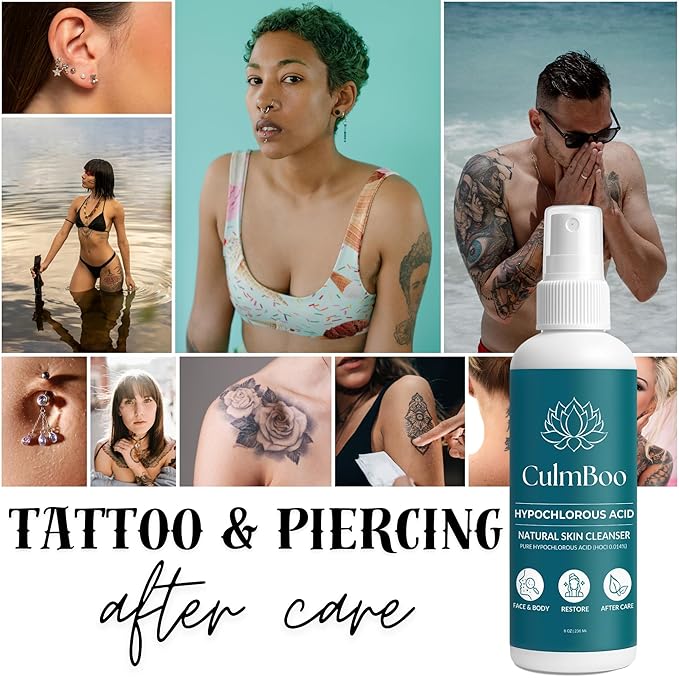 Hypochlorous Acid Spray for Face & Skin – HOCl Facial Toner & Hydrating Mist for Sensitive, Acne-Prone Skin – Soothing pH-Balanced Formula for Daily Refresh, Cleansing & Redness Support – 8 oz