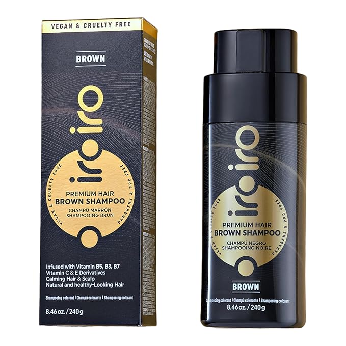 iroiro Premium Hair Black/Brown Shampoo (Brown)