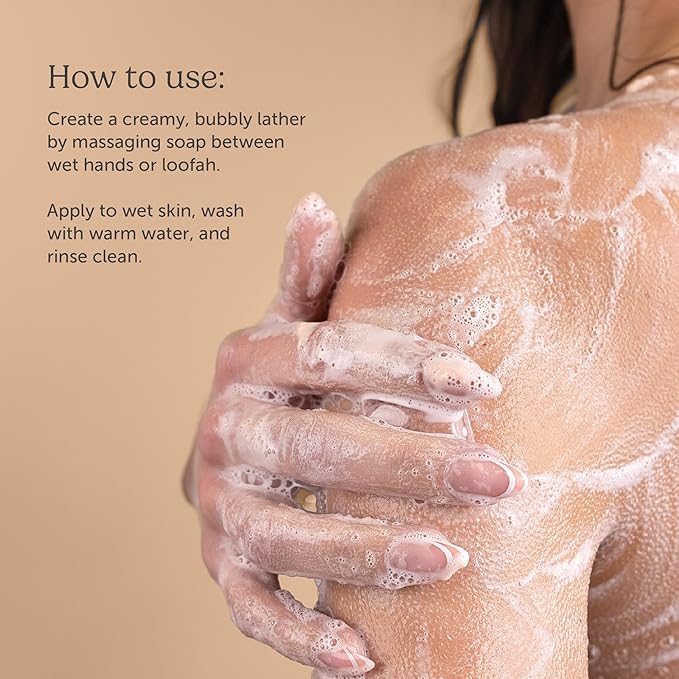 Nectar Life Nourishing Whipped Soap and Shave Butter with Almond Oil, Vanilla Sugar, Set of 3, 5 Oz Each