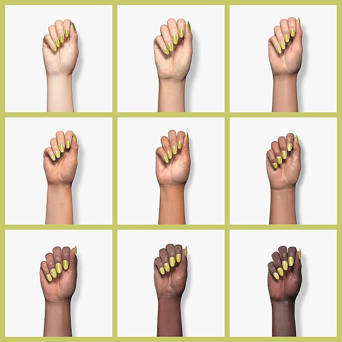 MAYCHAO 15ML Green Gel Nail Polish 1Pc Kiwi Green Gel Polish Soak Off UV LED Nail Polish Nail Art Starter Manicure Salon DIY at Home, 0.5 OZ