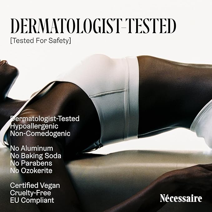 Nécessaire The Deodorant Olibanum | Natural Aluminum Free Deodorant For Women & Men. Extra Strength Treatment with Mandelic Acid. Free of Baking Soda, Ozokerite & Parabens (2x 75 g/2.5 oz)