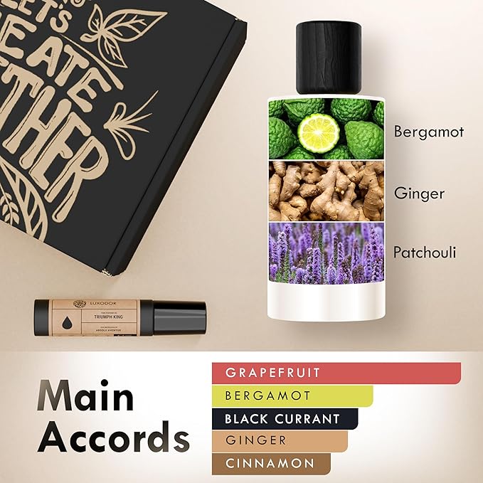 Triumph King - Eau de Parfum - Inspired by Absolu Aventus - Men Fragrance Long-lasting 3.4 fl. oz (100ml)