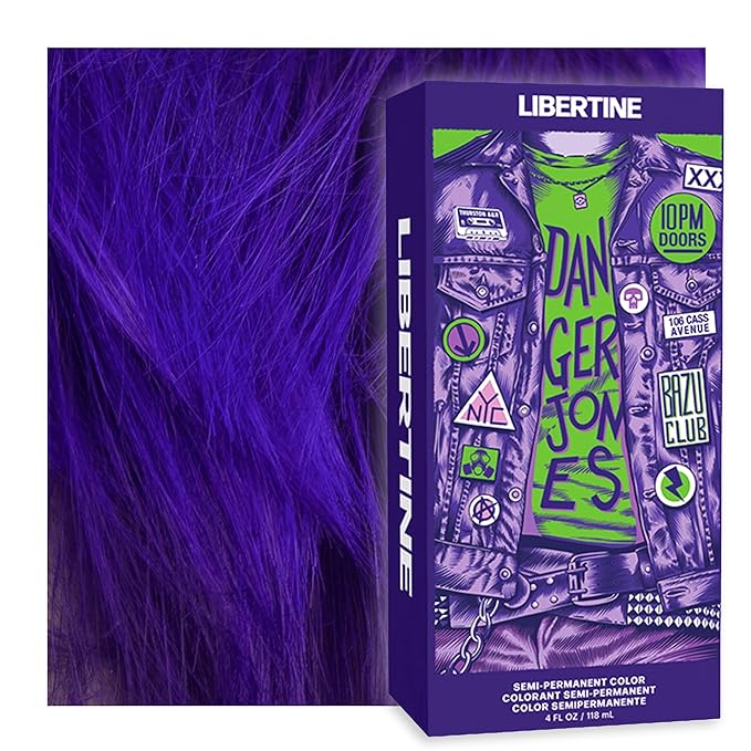 Danger Jones Semi-Permanent Hair Color (Libertine - Violet)