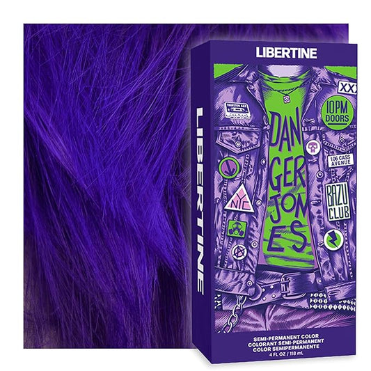 Danger Jones Semi-Permanent Hair Color (Libertine - Violet)