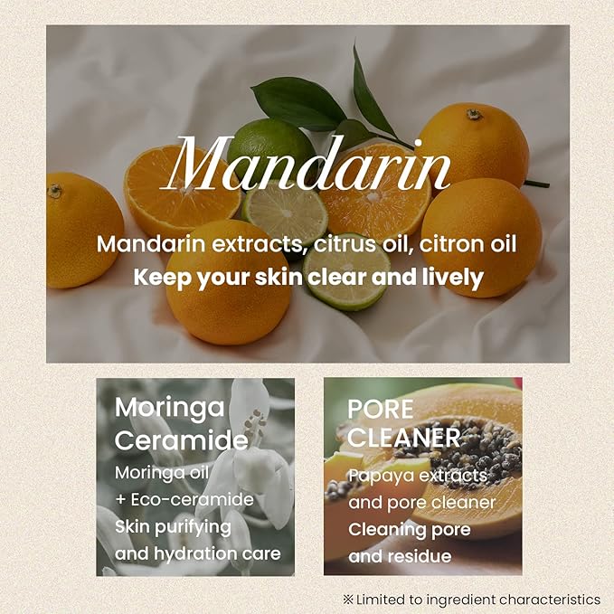 HEIMISH All Clean Balm Mandarin 4.0fl.oz/120ml - Cleansing Balm, Waterproof Makeup Remover, Face Cleanser, Oil Based Cleanser, Korean Skincare with Natural Aroma Oil, Vegan, For All Skin Types