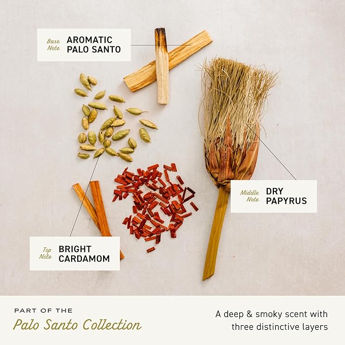 Cremo Cologne For Men - Palo Santo Mens Cologne Spray, A Combination of Bright Cardamom, Dry Papyrus and Aromiatic Palo Santo, Multi-Layered Signature Men's Fragrances, 3.4 Fl Oz