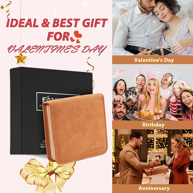 FAMILIFE Manicure Set, Professional Manicure Kit Nail Clipper Set Stainless Steel Pedicure Tools Kit with Leather Travel Case for Women Girl Men (Brown)