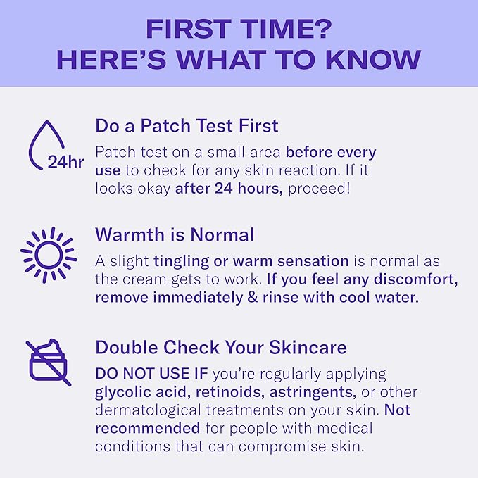 Flamingo Women's Facial Hair Removal Cream with Calming Serum - (2 Pack) 1.35 fl oz - Removes Hair from Chin, Upper Lip, and Sideburns