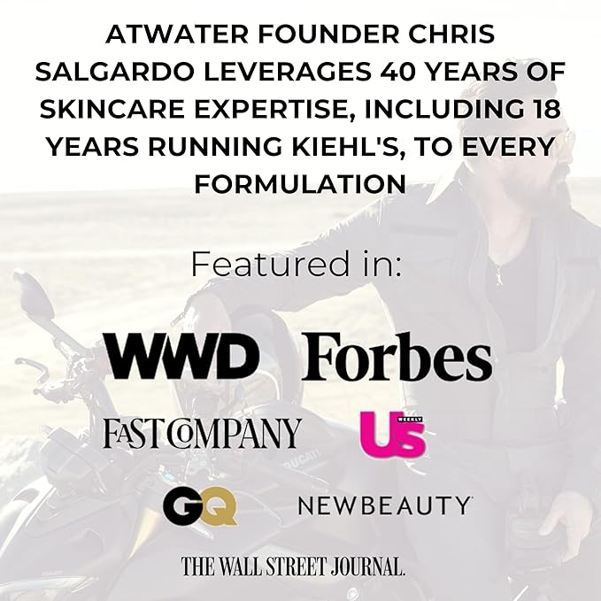 ATWATER Men’s Facial Skin Care Kit – Skin Armor Facial Moisturizer, Eye Armor Depuffing Cream & Smooth Target Shave Cream – Antioxidant-Rich, Non-Toxic, Vegan