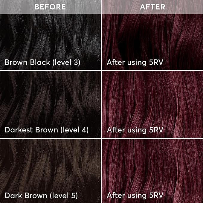 Madison Reed Radiant Hair Color Kit | 5RV Dark Garnet Red with Vibrant Red Violet Tones (Rimini Garnet) Vivid Color-Enhancing Salon-Quality Permanent Hair Dye | PPD-Free & Ammonia-Free |1 Pack