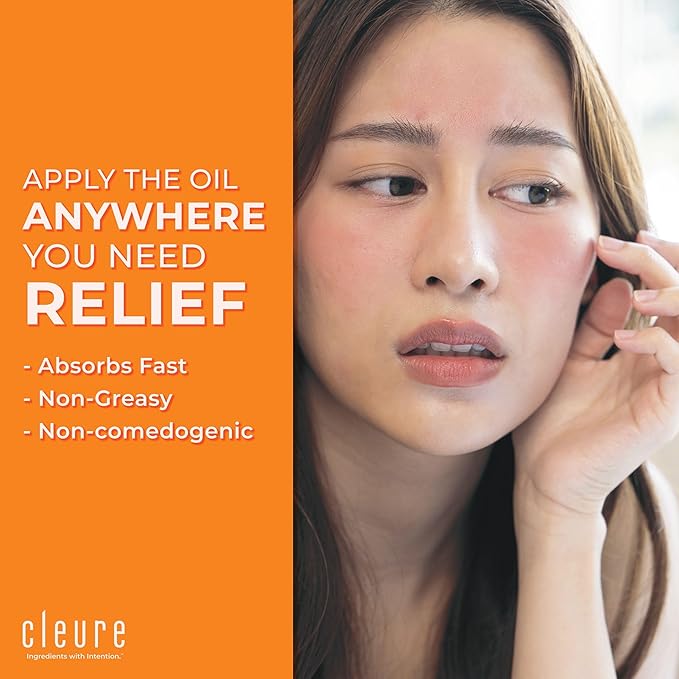 Cleure 100% Pure Emu Oil - Multi-Purpose for Dry Skin, Muscle & Joint Relief, and Nail & Hair Growth (2 Oz, Pack of 1)