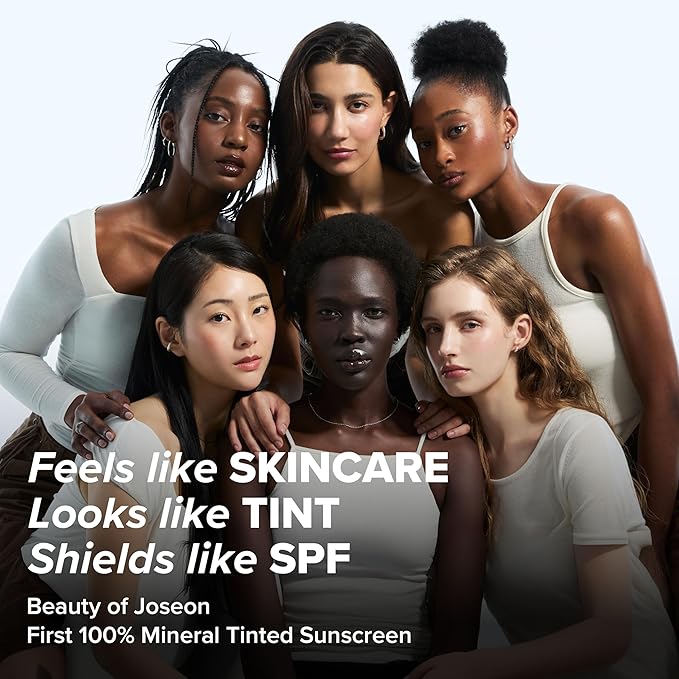 Beauty of Joseon Daily Tinted Fluid Sunscreen 12 Shades for Face Moisturizing Broad Spectrum SPF 40 Korean Skincare 50ml, 1.69 fl.oz #MY220