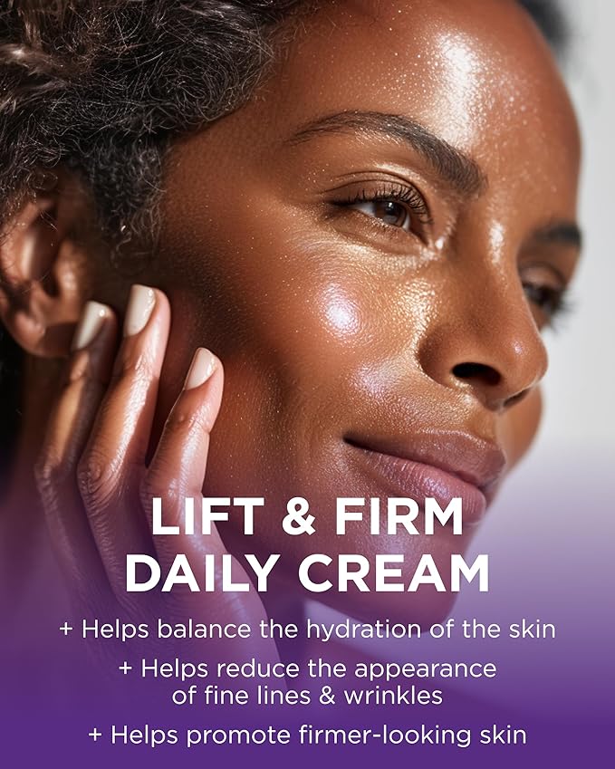Andalou Naturals Hyaluronic DMAE Lift & Firm Skin Cream | Anti Aging Face Moisturizer With Hyaluronic Acid |Helps Reduce Fine Lines & Wrinkles | 1.7 oz